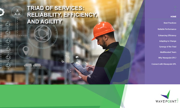 Triad of services cover